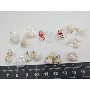 Christmas Around the World Mini Sparkle Ornament Lot